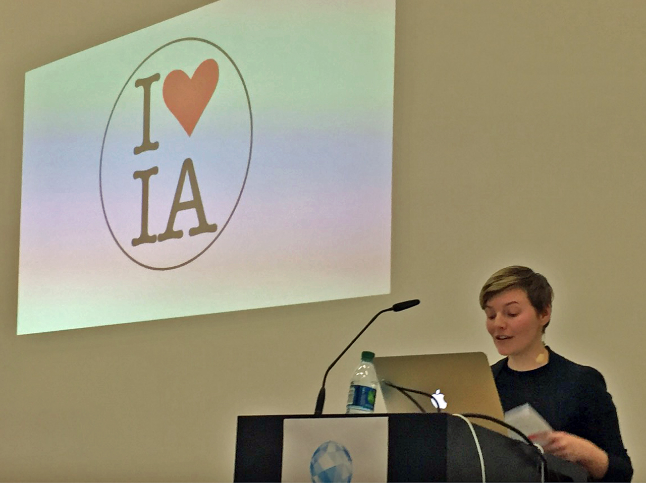 keynote speaker Abby Covert